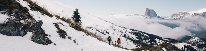 Microaventure raquettes et nuit en cabane dans le Vercors