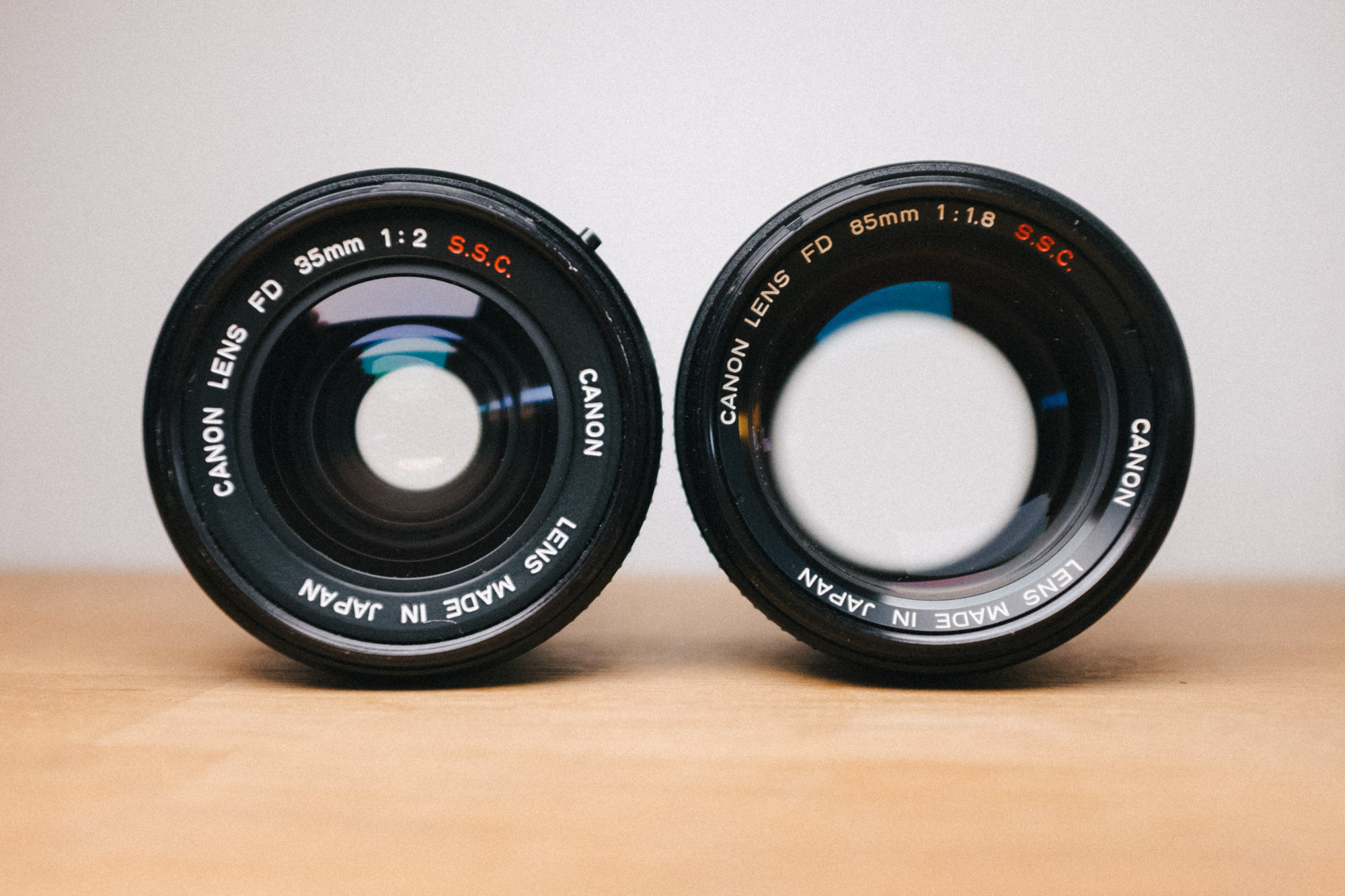 35mm + 85mm mon combo parfait