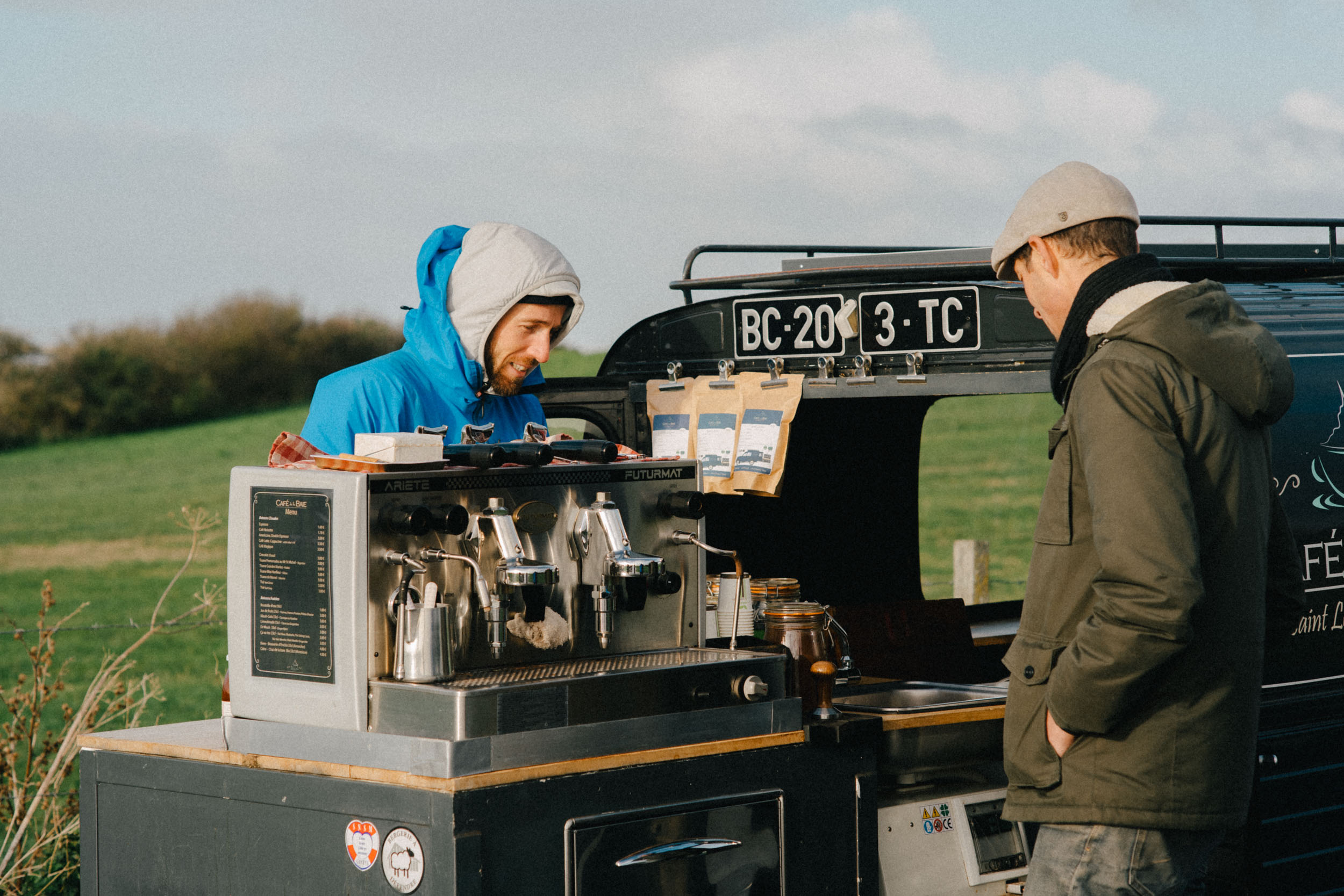 coffee outside